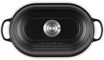 Le Creuset Enameled Cast Iron Oval Bread Oven, 11.5 inch, Licorice/Crucible - Image 2