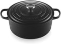Le Creuset Enameled Cast Iron Round Dutch Oven, 7.25 qt., Licorice by Unknown