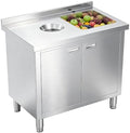SPECRAFT 24x36 Inch Stainless Steel Utility Sink Cabinet by SPECRAFT