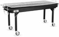 Backyard Pro CHAR60 60" Heavy-Duty Steel Charcoal Grill with Removable Legs and Cover by GLOWNARY