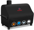 Grill Cover for Oklahoma Joe's Rambler Tabletop Charcoal Grill - 600D Premium BBQ Cover Waterproof & Heavy Duty for Oklahoma Joe's Ramble Portable Grill, 25" L x 19" W x 17.5" H by MCOMNOVAOUTDOORS