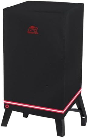 Turtle Life Smoker Cover for Masterbuilt 710 WiFi Digital Electric Smoker Pit Boss 2-3 Series Gas Vertical Smoker, Waterproof Heavy Duty Outdoor Smoker Grill Cover 23”W x 23”D x 40”H inch, Black by TurtleLife