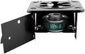 Coghlan's Portable Folding Camp Stove – Compact, Lightweight Steel Cooking Stove for Camping, Backpacking, Hiking, or Emergency Use – Uses Canned Heat or Fuel Tablets, Black by Coghlans
