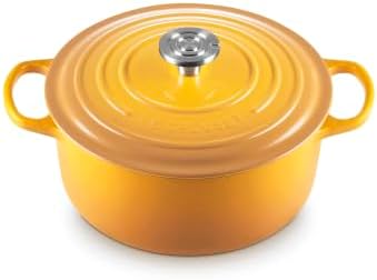 Le Creuset Enameled Cast Iron Round Dutch Oven, 5.5 qt., Nectar by Unknown