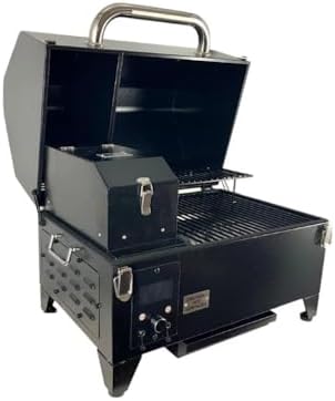 Freedom Portable Pellet Grill & Smoker, 242 Sq In, Dual Probes by Pellethead