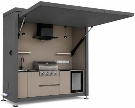 Sunnyjoy Modular Outdoor Kitchen Pro, Premium Aluminum Cabinet System-2 - Image 4