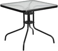 Flash Furniture 31.5 in Metal Square Table by FlashFurniture