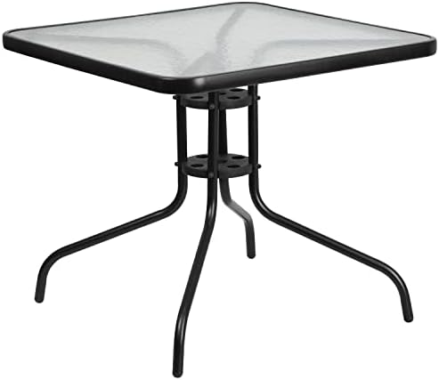 Flash Furniture 31.5 in Metal Square Table by FlashFurniture