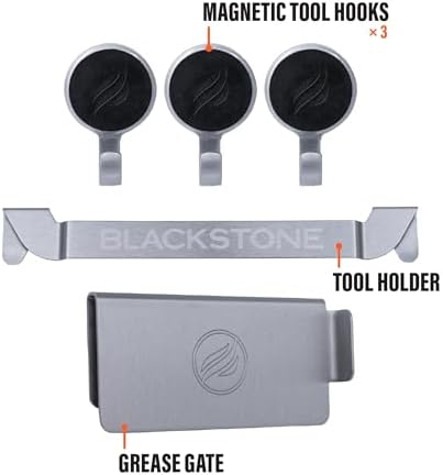BLACKSTONE® Rear Grease Gate, 3 Magnetic Hooks & Tool Holder Combo - Image 2