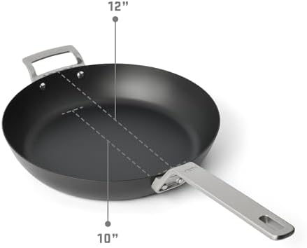 YETI Carbon Steel Skillet 12" - Pre-Seasoned Nonstick, Rust-Resistant, Use on Stovetop, Oven, Grill, or Campfire - Image 4