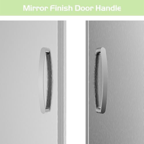 BBQ Access Double Doors 24Wx24H Flush Mount Stainless Steel Outdoor Kitchen Door for Outside Cabinets and BBQ Island - Image 6
