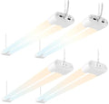 hykolity LED Shop Lights 4FT with Power Cord,5500LM,3 Power Level&3CCT by hykolity
