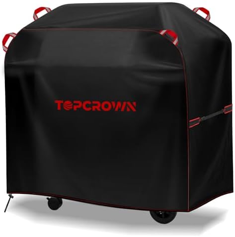 Topcrown Grill Cover for Outdoor Grill Waterproof BBQ Gas Grill Cover (52") by Unknown