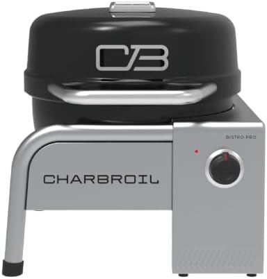 Charbroil Bistro Pro | Portable Electric Grill | Portable Grill | Black by Charbroil