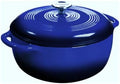 Lodge Essential Enamel Cast Iron Dutch Oven, 7.5 Quart, Indigo by Lodge