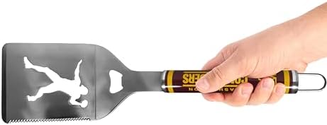 Siskiyou NFL Washington Commanders 3 pc Steel Logo BBQ Tools w/Chip Clips, One Size, Team Colors - Image 2