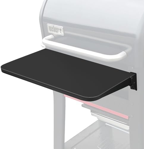 QuliMetal Foldable Front Shelf for Weber Searwood 600/Smoque by QuliMetal