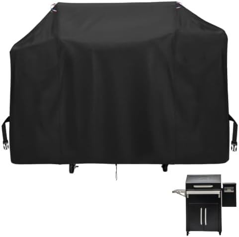 BBQ Grill Cover for Traeger Silverton 620, 48" L x 26" W x 42" H by Yourpatiocoverexpert