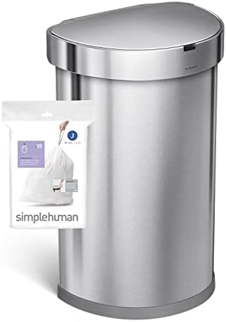 simplehuman Code J Custom Fit Trash Can Liner, 3 refill packs (60 Count), 30-45 Liter / 8-12 Gallon - Image 5
