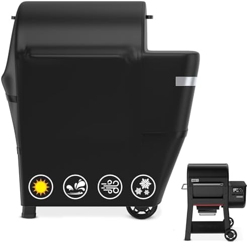 Utheer Grill Cover for Weber Searwood 600, 600D Waterproof 3400145 by Utheer