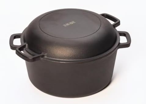 Brixby 5 QT, Pre-Seasoned Dutch Oven for Sourdough Bread Baking - Image 4