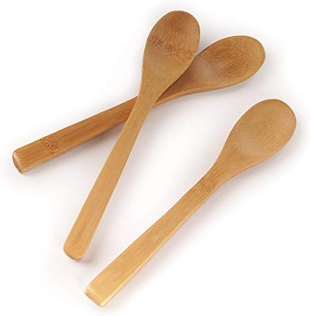 BambooMN 6.25" Reusable Bamboo Teaspoons - 10 Units by BambooMN
