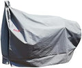 Heavy Duty Grill Cover for Charcoal Offset Smoker Cover, Fade and UV Resistant, Fits Char-Broil, Dyna-Glo, Royal Gourmet, Char-Griller and More Grey by acoveritt
