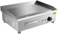 Commercial Electric Griddle, 22", 3000W Countertop Flat Top Griddle, Stainless Steel Teppanyaki Grill, 122-572℉ Adjustable Temp Control - Indoor Outdoor Cooking Plates for Pancake Barbecue by Unknown