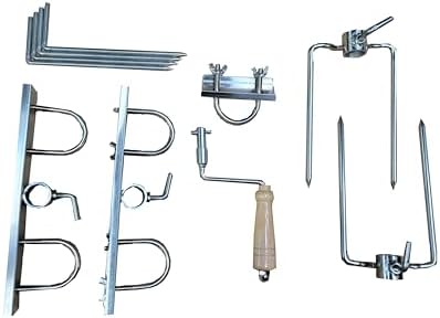 Smoke Daddy 53” Portable Electric Rotisserie Grill Kit – Heavy-Duty Spit Roaster for Whole Pig, Lamb & Large Meats - Image 7