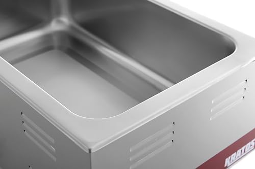 Kratos Commercial Electric Countertop Food Warmer Fits 12" x 20" Food Pans - Image 5