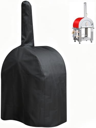 Waterproof Outdoor Pizza Oven Cover, 600D Heavy Duty Protective Cover, Suitable for 32.5" Pizza Oven by UYRIE
