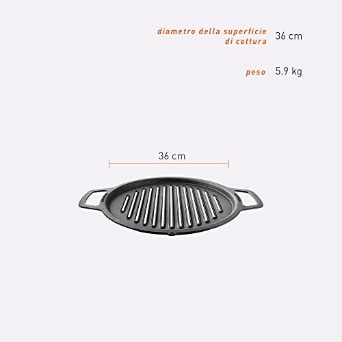 Solo Stove Ranger Cast Iron Grill Top, Cookware for Ranger fire pit, Fireplace accessory, Cooking surface: 14.25", Weight: 13 lbs - Image 3