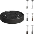 EAST OAK Patio Heater Sand Box/Water Box as Patio Heater Accessory, Maximum Capacity 26.45 lbs. Used to Increase the Stability of Umbrella Patio Heaters, Such as EAST OAK Patio Heater UR48BN1, Black by EASTOAK