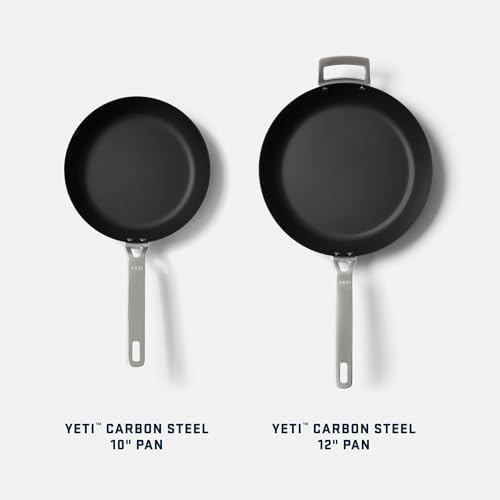 YETI Carbon Steel Skillet 10" - Pre-Seasoned Nonstick, Rust-Resistant, Use on Stovetop, Oven, Grill, or Campfire - Image 6