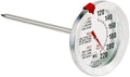 Escali AH1 Stainless Steel Oven Safe Meat Thermometer, Extra Large 2.5-inches Dial, Temperature Labeled for Beef, Poultry, Pork, and Veal Silver NSF Certified by Unknown