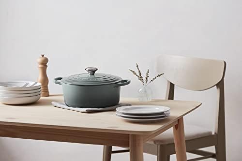 Le Creuset Enameled Cast Iron Round Dutch Oven, 7.25 qt., Sea Salt - Image 5