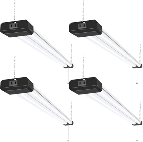 hykolity 4FT Linkable LED Shop Light for Garage,6500LM by hykolity