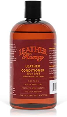 Leather Honey Leather Conditioner – Non-Toxic & Made in the USA Since 1968 by LeatherHoney