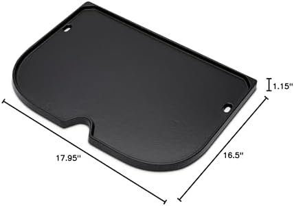Weber® Lumin® Griddle, Porcelain-Enameled Cast-Iron - Image 6