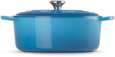 Le Creuset Enameled Cast Iron Oval Dutch Oven, 6.75 qt., Marseille - Image 4
