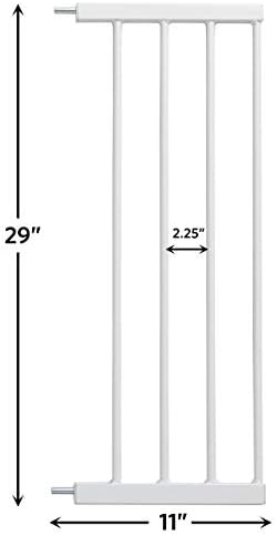 MidWest Homes for Pets 11" Wide Extension for 29" High Night Safety Glow Frame, White - Image 2