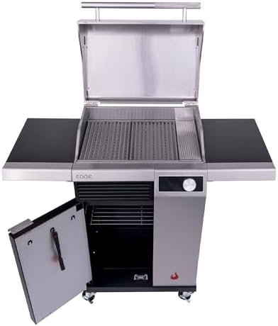 Charbroil Edge Electric Grill with Built-In Cabinet, Steel Construction, Digital Temperature Control, 200°F–700°F Temperature Range, Fast Preheat, AutoClean - 22652143 - Image 5