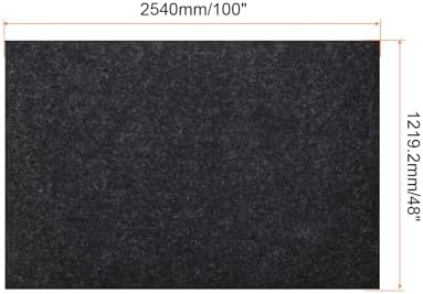 HARFINGTON BBQ Under Grill Mats 48 x 100 Inch Non Stick Reusable Grill Pad Fireproof Waterproof Floor Mats for Outdoor Grilling Decks and Patios Protector - Image 2