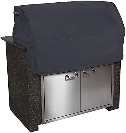 Classic Accessories Ravenna Water-Resistant 32 Inch Built-in BBQ Grill Top Cover, Black by ClassicAccessories