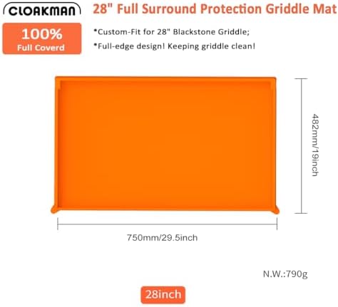 Full-Edge 28" Silicone Griddle Cover Compatible with Blackstone - Image 2