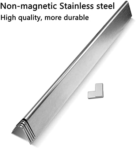 Uniflasy 22.5" 7537 7536 Flavorizer Bars for Weber Spirit 300, E310, E320, Genesis Silver B C, Genesis Silver Gold B C, Platinum B C, Spirit 700 Weber 900, Stainless Steel Heat Plates for Weber 7536 - Image 3