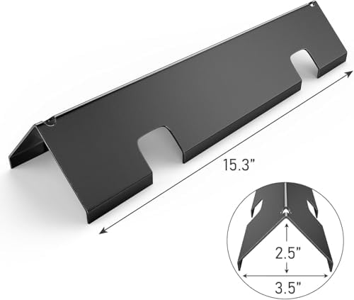 Grill Parts for Weber Spirit 2 GS4 E210, 17.5" Grill Grates & 15.3" Flavorizer Bars for Weber Spirit and Spirit II 200 E/S-210,E/S-220 2 Burner Grill Replacement Parts, 7637 and 7635 BBQ Rebuild Kit - Image 4