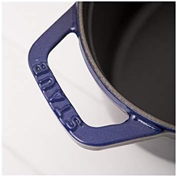 STAUB 40510-283-0 Cocotte Round 24cm Dark Blue - Image 2