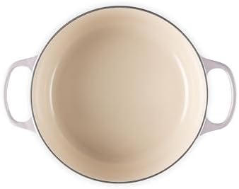 Le Creuset Enameled Cast Iron Round Dutch Oven, 5.5 qt., Shallot - Image 3