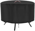 36 Inch Patio Table Cover, 36x28 in Outdoor Waterproof Round Table Cover by Agustone